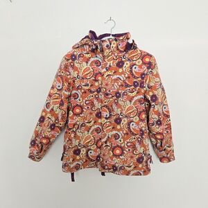 Burton Colorful Paisley Kids Winter Ski Coat snowboarding warm outdoor | XL